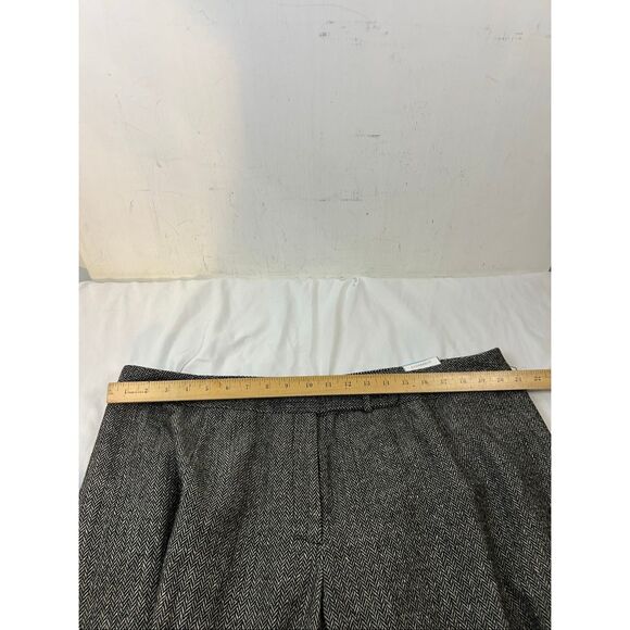 Sag harbor Herringbone black white woman's pants 20 w pants gray organic inspira - Picture 8 of 9